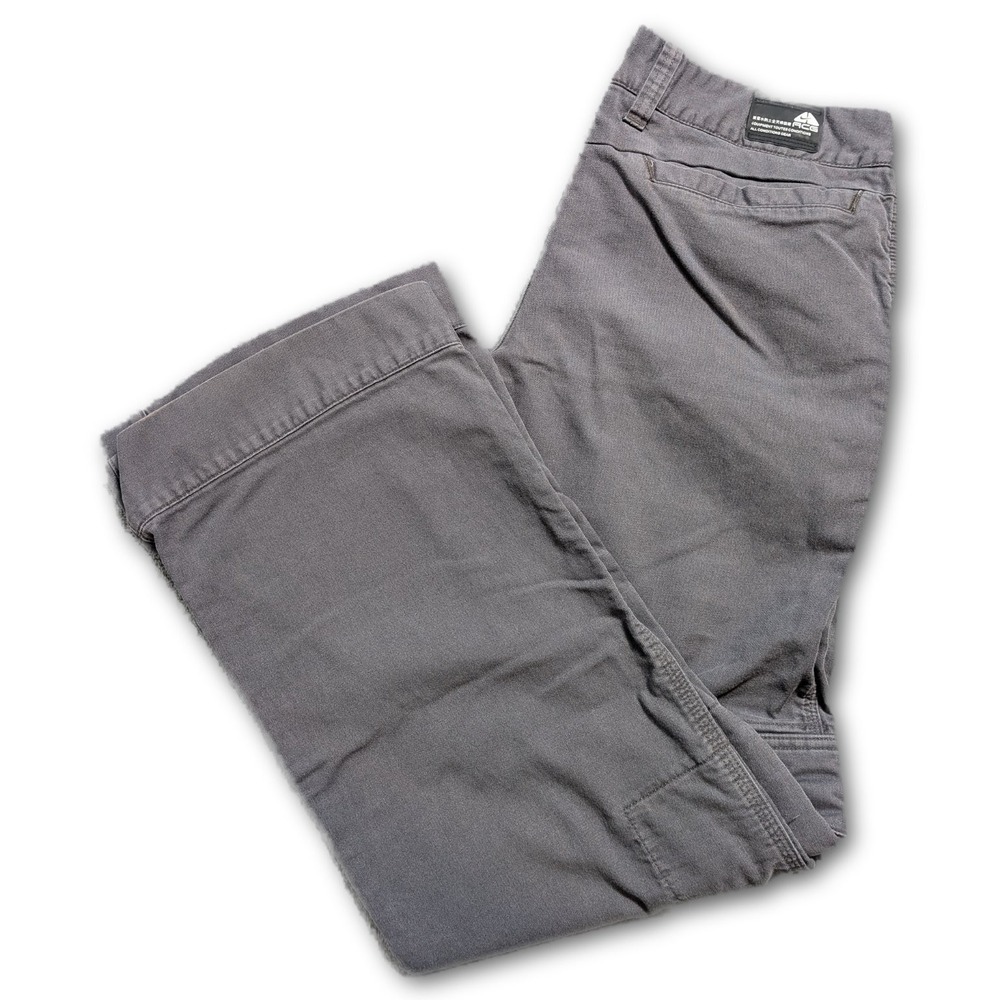 Nike Acg Womens 32x29 Pants All Conditions Gear Gray Cargo Outdoor Pattern Dye